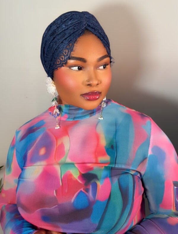 IMG_0438.JPG(1) Lace Pleated Turban