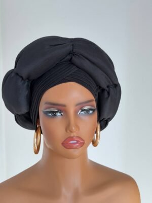 a8af94c8-430c-466d-af22-378c4cea36a4 Sculpted Statement Turban headpiece