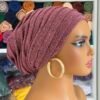 img_3852 Elegant Maroon Pleated Turban Headwrap for Women